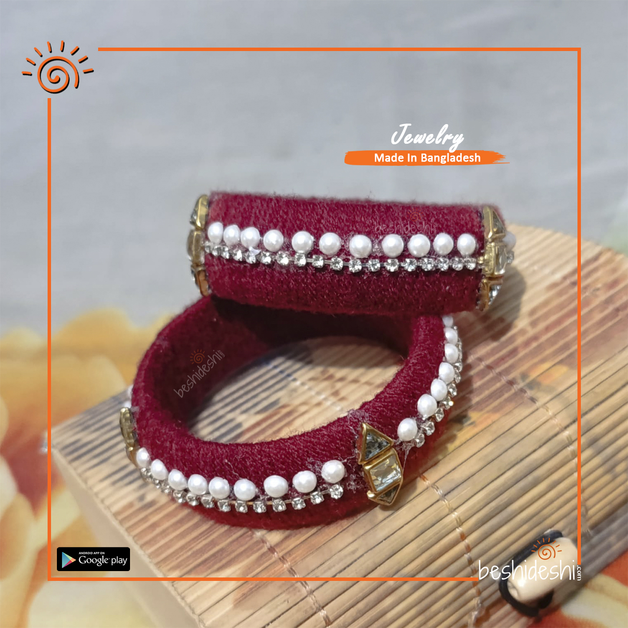 23 Hand Made Bangle Set