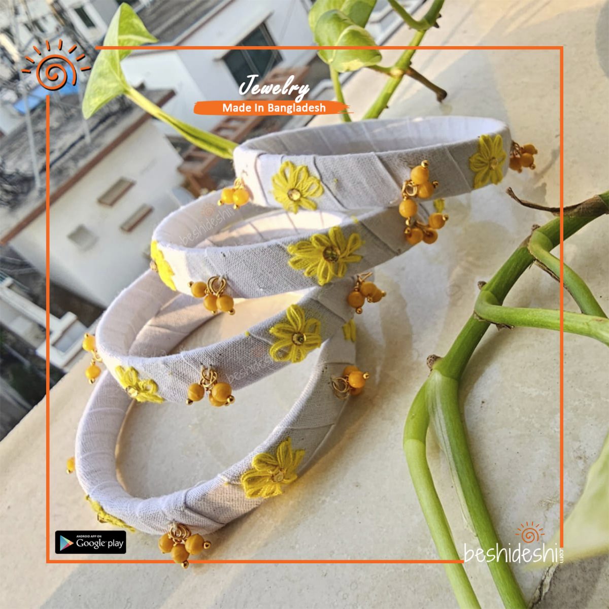 Kamal Hand Made Bangle Set