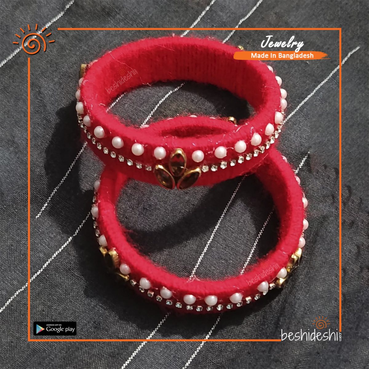 Hand Made Bangle Set