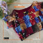 Patchwork Sleeveless Stitched Blouse (S to XL)