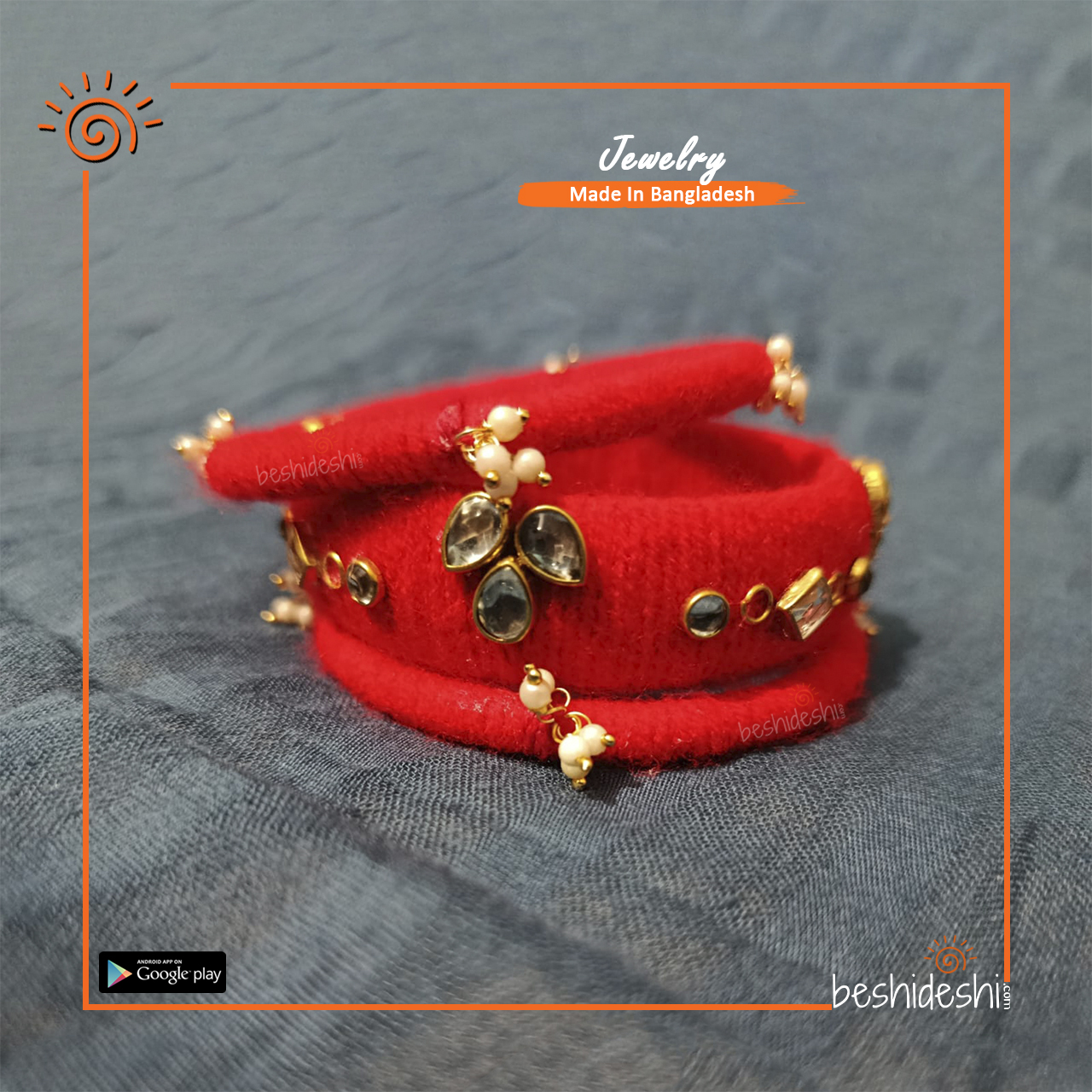 35 Hand Made Bangle Set