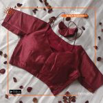 Toshor Silk Full Sleeve Stitched Blouse (XXXL)