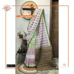 Parvati Handloom Block Print Saree