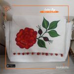 Hand Painted Crossbody Bag