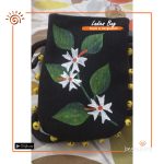 Hand Painted Crossbody Mobile Bag