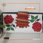 Hand Painted Gamcha Hand Purse