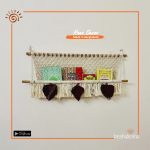 Macramé Toy & Book Hammock