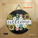 Hand Painted Wall Hanging Home Decor