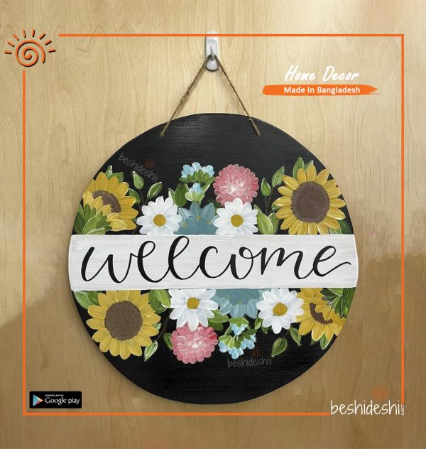 Hand Painted Wall Hanging Home Decor