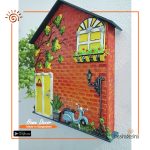 Hand Painted Decorative Key Ring Holder