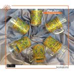 Turkish Themed Glass Tea Cup