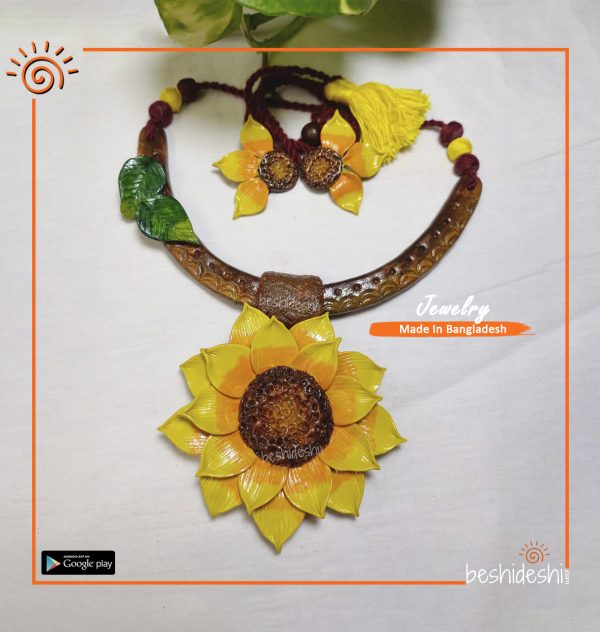 Handmade Clay Jewelry Set