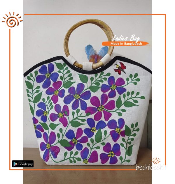 Hand Painted Hand Bag