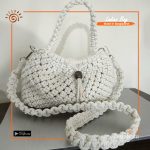 Macramé Crossbody Bag