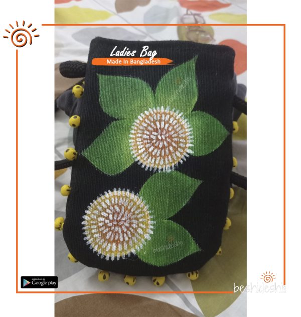 Hand Painted Crossbody Mobile Bag