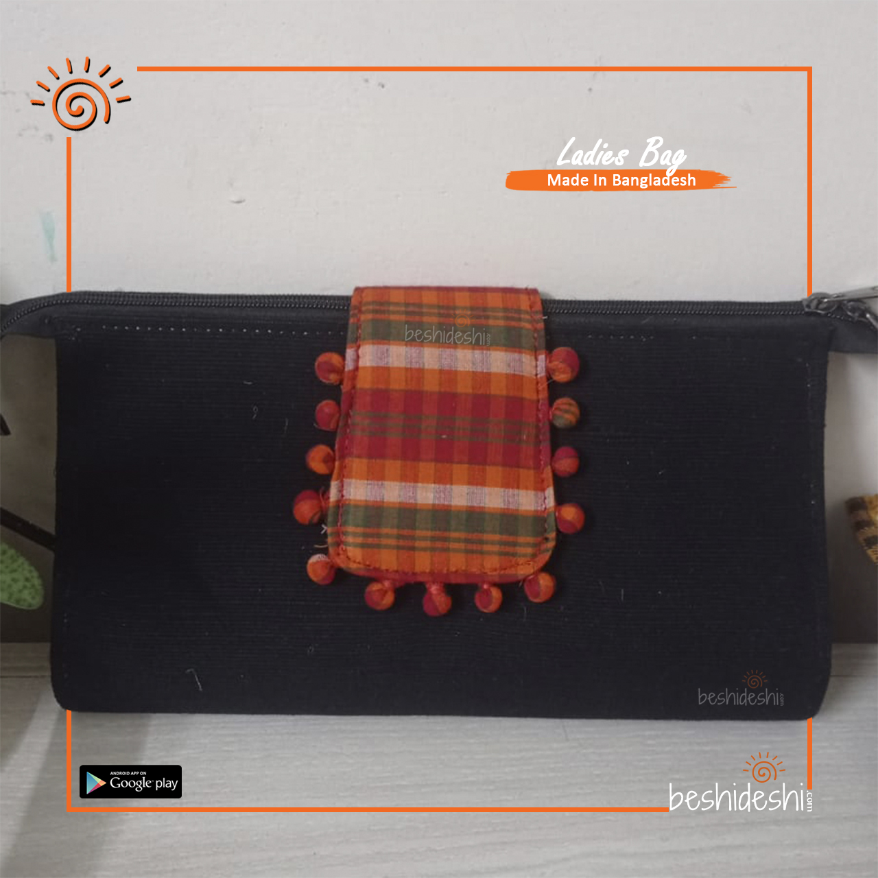 02 Gamcha Hand Purse