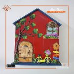 Hand Painted Decorative Key Ring Holder