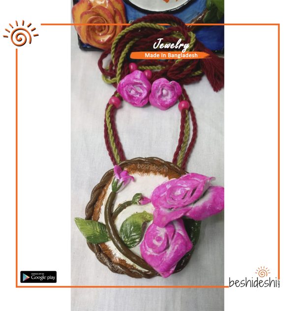 Handmade Clay Jewelry Set