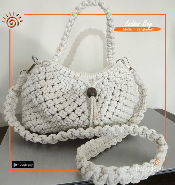 Macramé Crossbody Bag