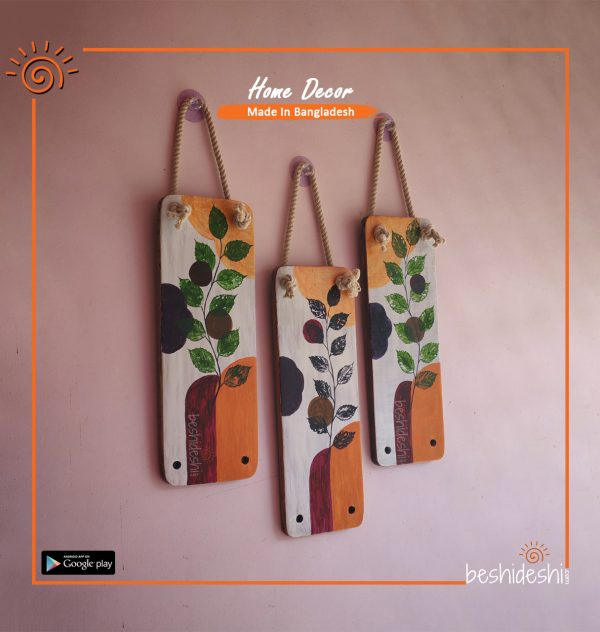 Wooden Hand Painted Wall Décor