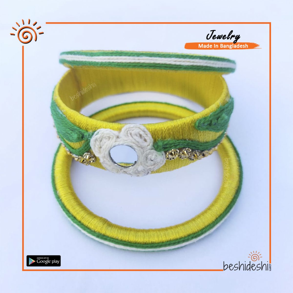 Hand Made Bangle Set