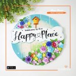 Hand Painted Decorative Door Hanging