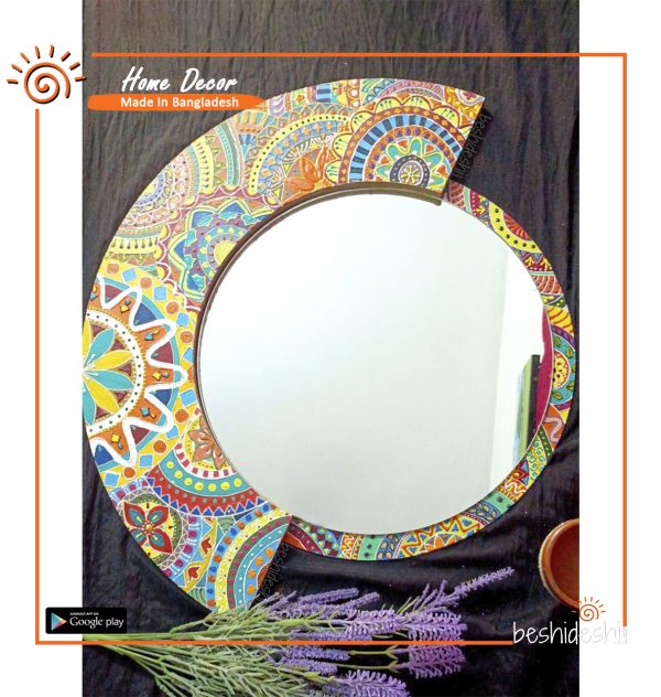 Boho Themed Decorative Mirror