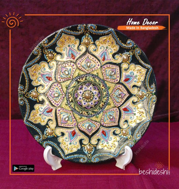 Hand Painted Ceramic Plate (Big)