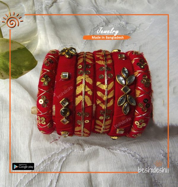 Benaroshi Hand Made Bangle Set
