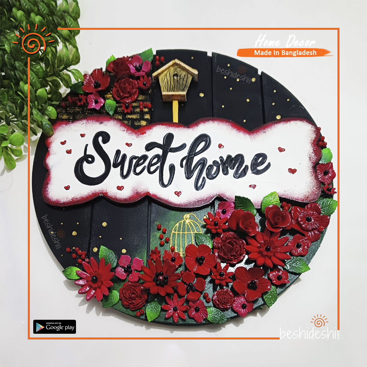 04 Hand Painted Decorative Door Hanging