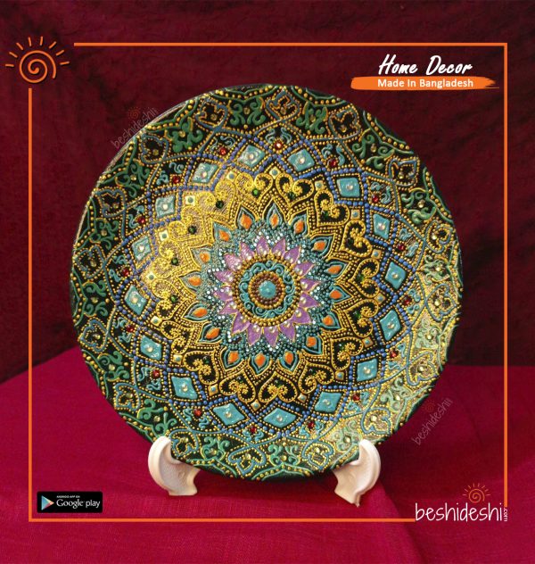 Hand Painted Ceramic Plate (Big)