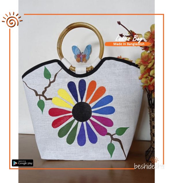 Hand Painted Hand Bag