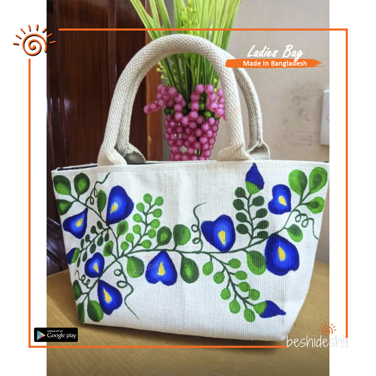 04 Hand Painted Nepalese Hand Bag