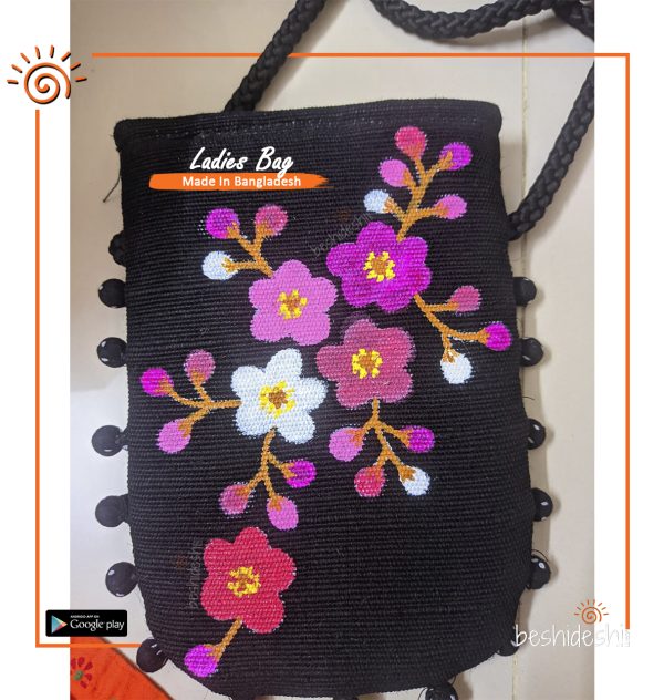 Hand Painted Crossbody Mobile Bag