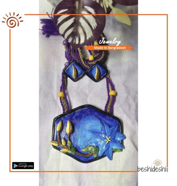 Handmade Clay Jewelry Set