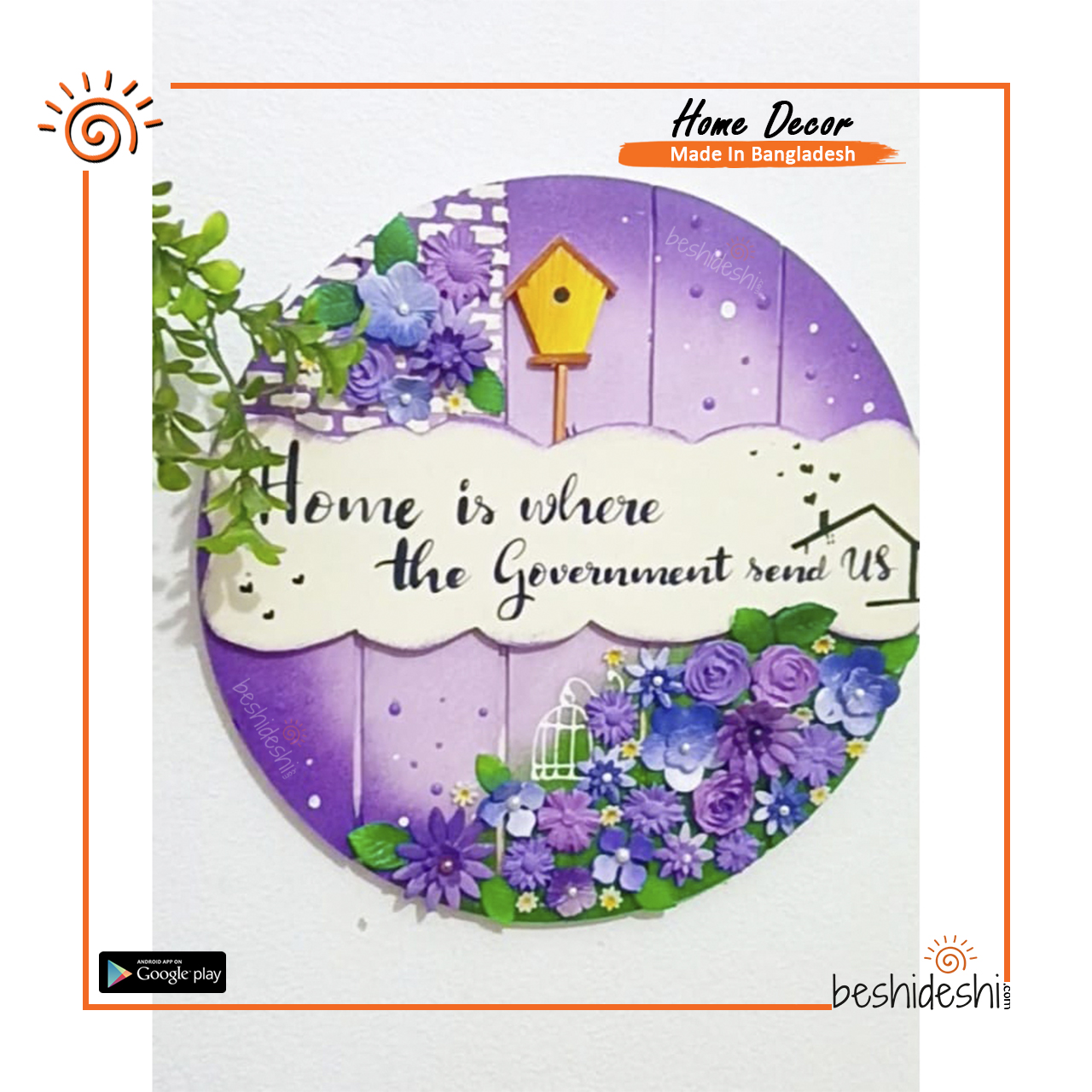 05 Hand Painted Decorative Door Hanging