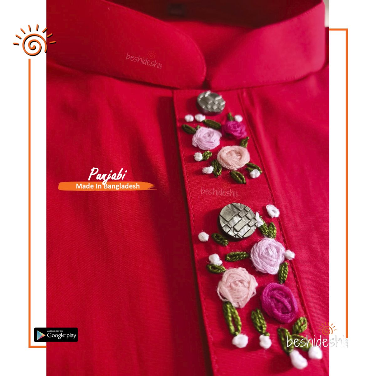 Hand Stitched Men's Panjabi