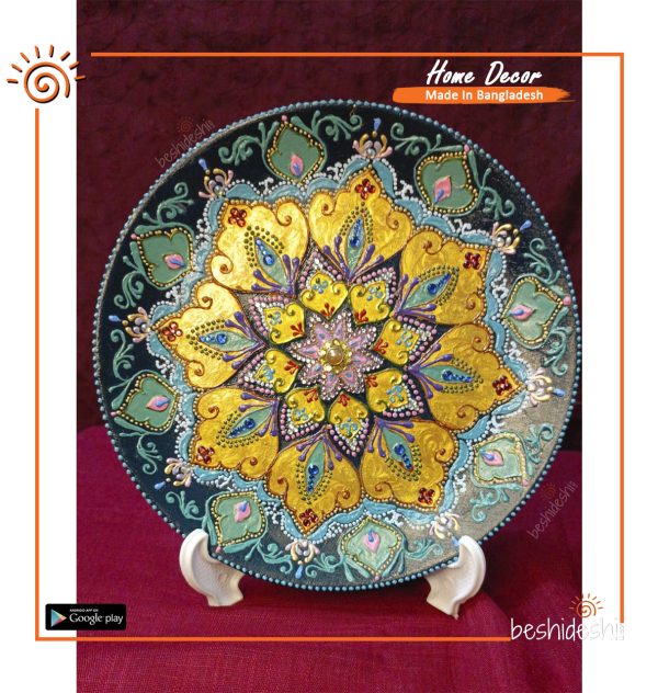 Hand Painted Ceramic Plate (Small)