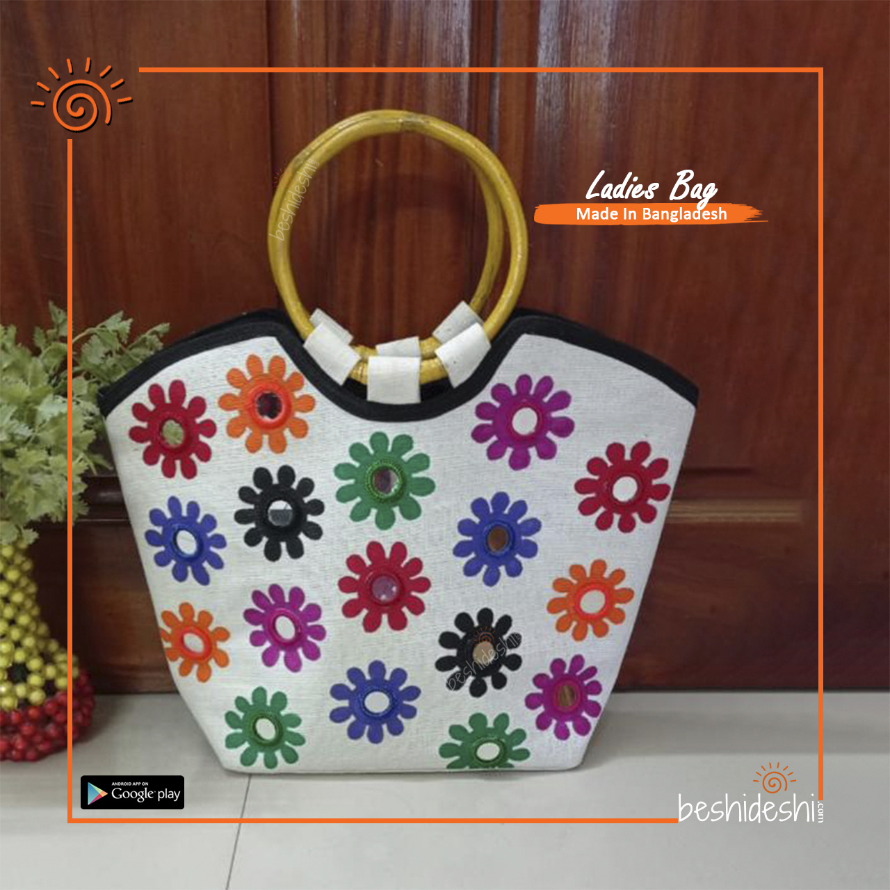 05 Hand Painted Hand Bag