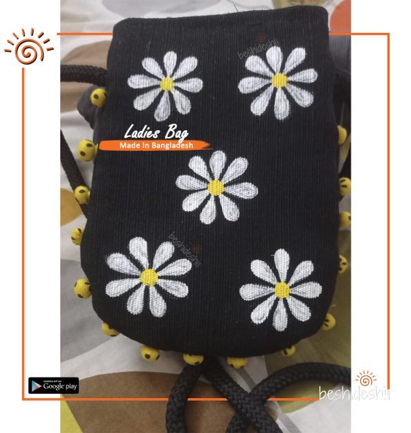 Hand Painted Crossbody Mobile Bag