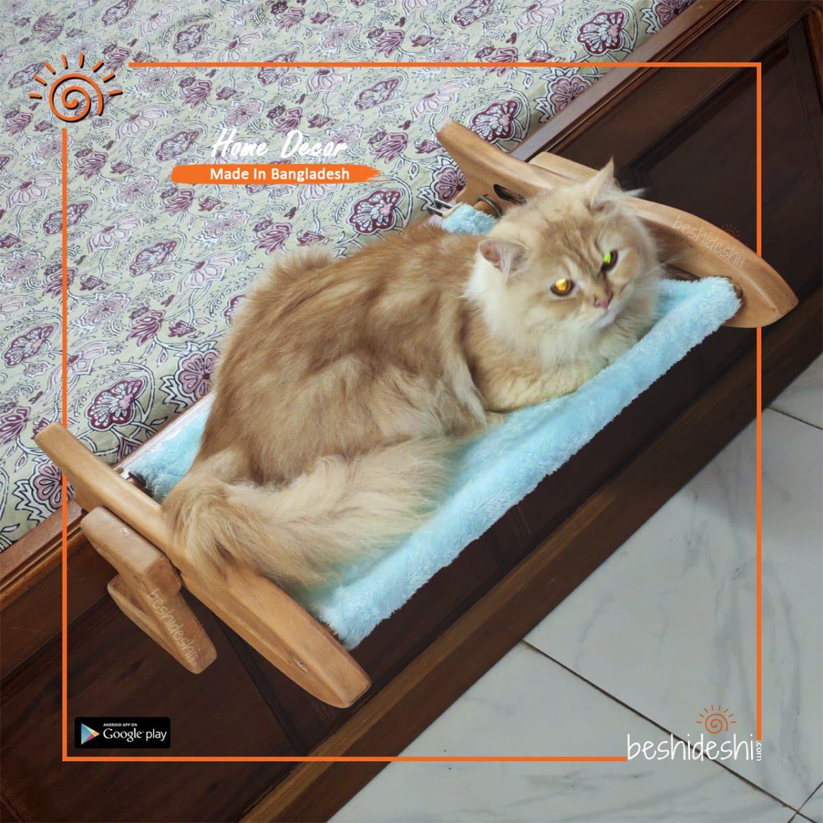 Bed Side Cat Hammock