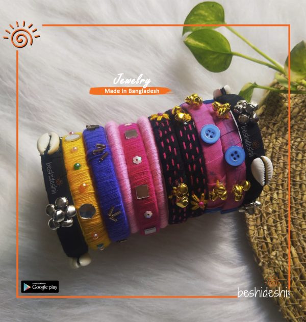 Hand Made Bangle Set