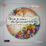 Hand Painted Decorative Door Hanging