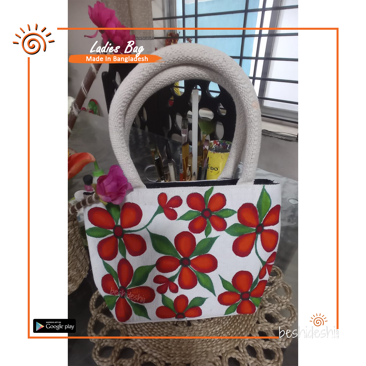 06 Hand Painted Nepalese Hand Bag