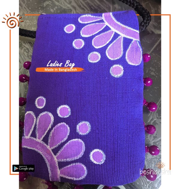 Hand Painted Crossbody Mobile Bag