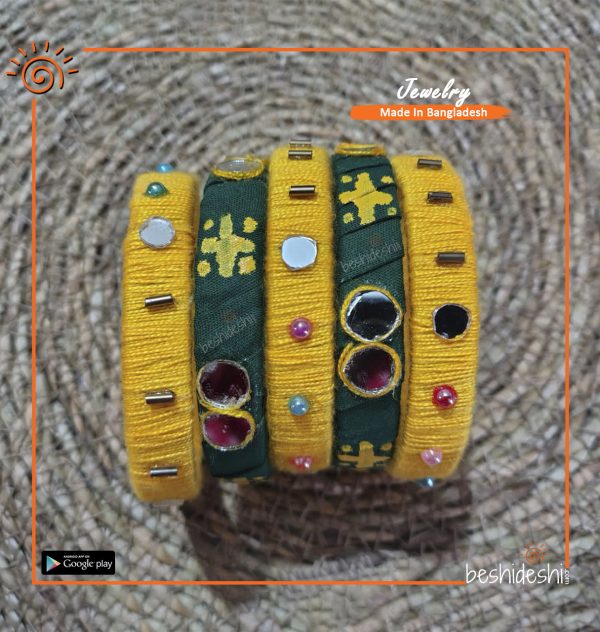 Hand Made Bangle Set