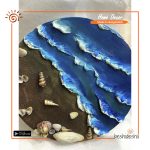 Sea-Beach Texture Art Canvas