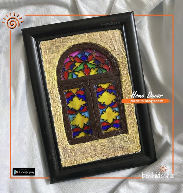 Hand Painted Rongin Janala Frame