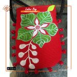 Hand Painted Crossbody Mobile Bag