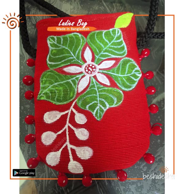 Hand Painted Crossbody Mobile Bag